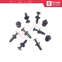 Chrysler için 10 Adet İtmeli Tip Tutucu Klipsi 6504521