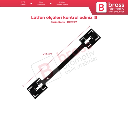 Opel GM için 4 Adet Yan Eşiklik Kenar Klipsi 01 64 987, 9174457