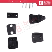Ford Transit MK6 V184 T16 2000-2006 1C1422996BB İçin Sürgülü Cam Açma Mandal Seti