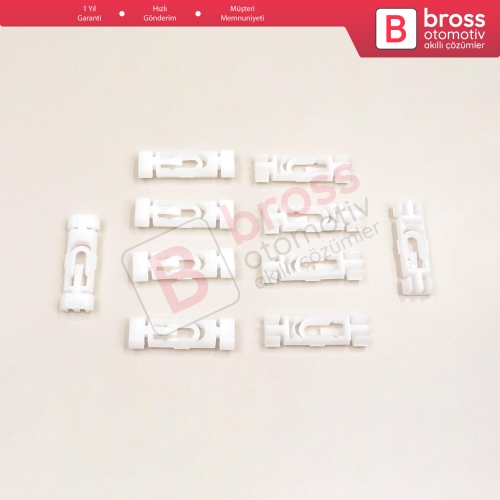 VW Golf 3 için 10 Adet Kalıp Klipsi 1H0853733B