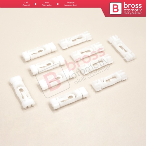 VW Golf 3 için 10 Adet Kalıp Klipsi 1H0853733B