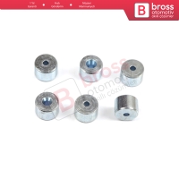 BCR015 Cam Kriko Kablo Halat Uç Pimi Tutma Perçini 6.5x4.5/1.7 mm 100 Adet