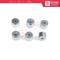 BCR015 Cam Kriko Kablo Halat Uç Pimi Tutma Perçini 6.5x4.5/1.7 mm 100 Adet