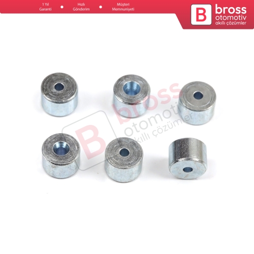 BCR015 Cam Kriko Kablo Halat Uç Pimi Tutma Perçini 6.5x4.5/1.7 mm 100 Adet