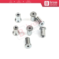 BCR018 Cam Kriko Kablo Halat Uç Pimi Tutma Perçini 6.5x9.1/1.8 mm 100 Adet