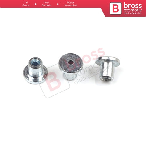 BCR019 Cam Kriko Kablo Halat Uç Pimi Tutma Perçini 8x6.7/1.7 mm mm 100 Adet