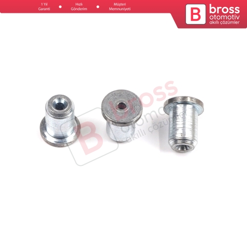 BCR020 Cam Kriko Kablo Halat Uç Pimi Tutma Perçini 8x9.25/1.6 mm 100 Adet