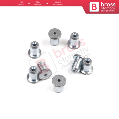 BCR020 Cam Kriko Kablo Halat Uç Pimi Tutma Perçini 8x9.25/1.6 mm 100 Adet