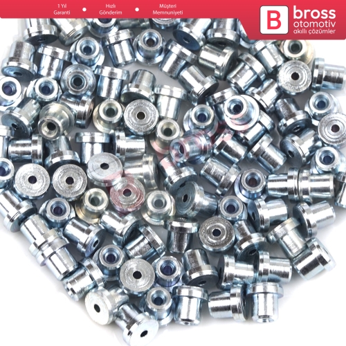 BCR032 Cam Kriko Kablo Halat Uç Pimi Tutma Perçini 7x6.3/1.7 mm 100 Adet