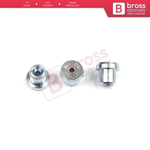 BCR032 Cam Kriko Kablo Halat Uç Pimi Tutma Perçini 7x6.3/1.7 mm 100 Adet