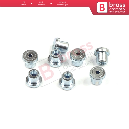 BCR032 Cam Kriko Kablo Halat Uç Pimi Tutma Perçini 7x6.3/1.7 mm mm 100 Adet