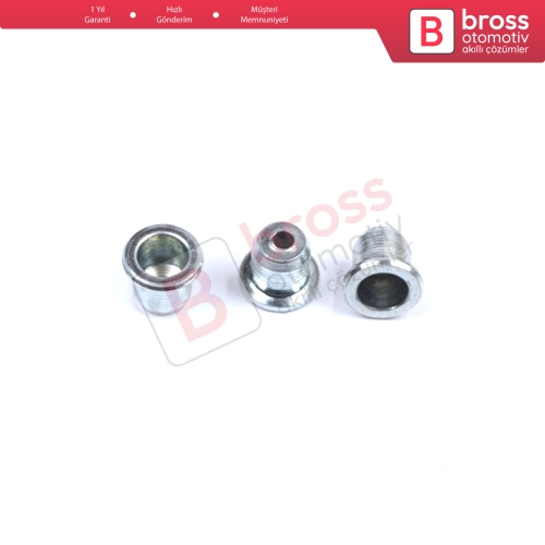 BCR034 Cam Kriko Kablo Halat Uç Pimi Tutma Perçini 8x6.75/1.7 mm 100 Adet