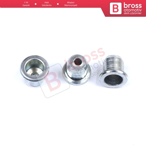 BCR034 Cam Kriko Kablo Halat Uç Pimi Tutma Perçini 8x6.75/1.7 mm 100 Adet