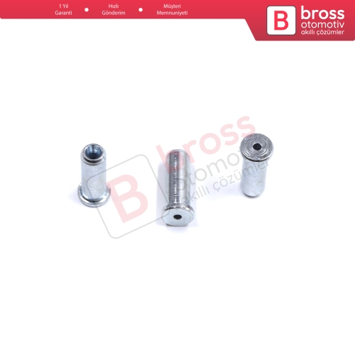 BCR035 Cam Kriko Kablo Halat Uç Pimi Tutma Perçini 6.5x15/1.7 mm 100 Adet