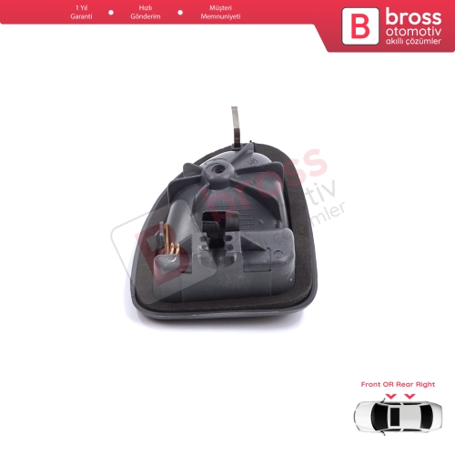 Renault Clio 2 Scenic Megane 1 Trafic Master 2 Mascott Logan 1 Movano Vivaro A Interstar Primastar 1 Daily 8200028995 İçin Gri Sağ Kapı İç Açma Kolu TELLİ Tip