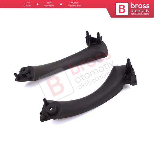 BMW 3 E90 E91 Iç Kapı Tutamak KAPAK Siyah Sağ Sol 51417230849 51417230850