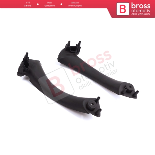 BMW 3 E90 E91 Iç Kapı Tutamak KAPAK Siyah Sağ Sol 51417230849 51417230850