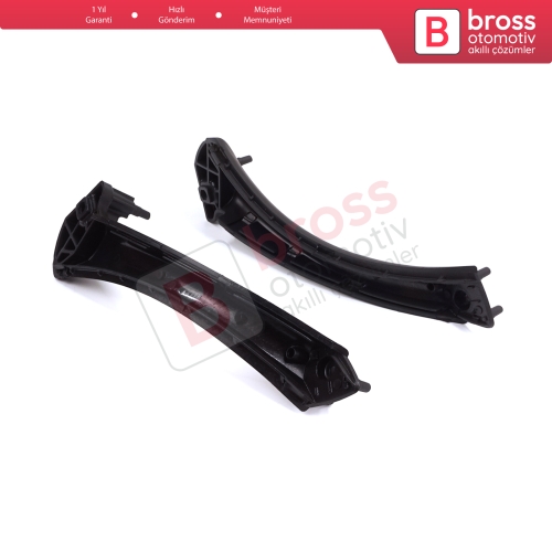 BMW 3 E90 E91 Iç Kapı Tutamak KAPAK Siyah Sağ Sol 51417230849 51417230850