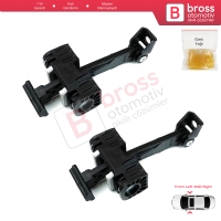 BMW 3 E90 E91 2004-2012 51217259243 7259243 İçin 2 EA Ön Sağ ve Sol Kapı Gergi Yayı 