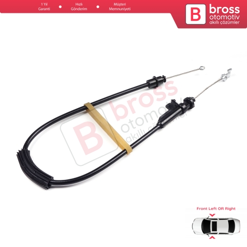 VW Passat B6 B7 2005-2015 CC 3C8837017A için  Ön Sağ veya Sol Dış Kapı Kilidi Açma Teli 