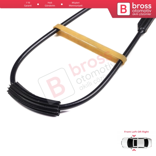 VW Passat B6 B7 2005-2015 CC 3C8837017A için  Ön Sağ veya Sol Dış Kapı Kilidi Açma Teli 