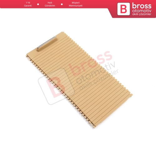 Mercedes W204 E W207 W212 için Orta Konsol Bardak Tutucu Sürgü Panjur Kapağı Bej 20468047089051