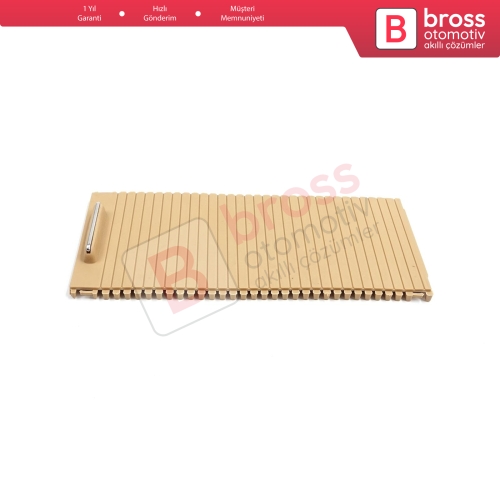 Mercedes W204 E W207 W212 için Orta Konsol Bardak Tutucu Sürgü Panjur Kapağı Bej 20468047089051