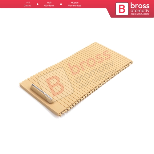 Mercedes W204 E W207 W212 için Orta Konsol Bardak Tutucu Sürgü Panjur Kapağı Bej 20468047089051