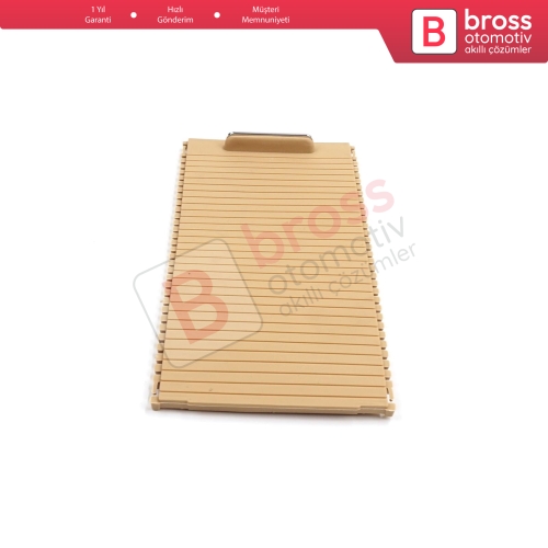 Mercedes W204 E W207 W212 için Orta Konsol Bardak Tutucu Sürgü Panjur Kapağı Bej 20468047089051