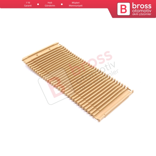 Mercedes W204 E W207 W212 için Orta Konsol Bardak Tutucu Sürgü Panjur Kapağı Bej 20468047089051