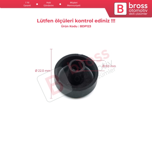 Mercedes Becker Radio İçin Plastik Radyo Düğmesi Kapağı A0038205686