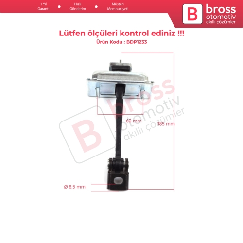 Opel Corsa D S07 2006-2014 İçin Arka Kapı Gergi Yayı 13181961