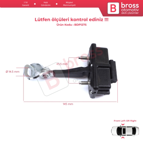 Fiat Punto Evo Grande Punto 199 51961550 İçin Ön Kapı Gergi Yayı