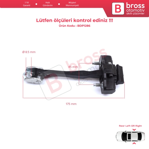 Alfa Romeo Giulietta 940 2010-2020 50521442 İçin Arka Kapı Gergi Yayı