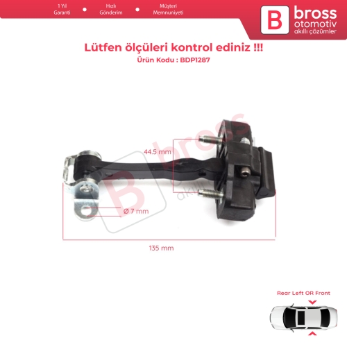 Alfa Romeo 159 939 2004–2011 50510941 İçin Arka Kapı Gergi Yayı
