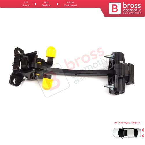 Fiat Fiorino Qubo 225 2007-2024 Citroen Nemo Peugeot Bipper Tepee 9035AQ İçin Arka Bagaj Kapı Gergi Yayı