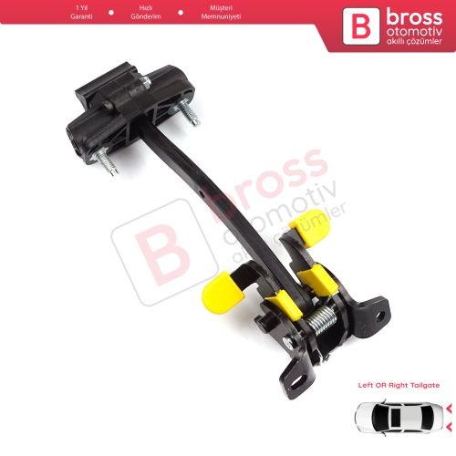 Fiat Fiorino Qubo 225 2007-2024 Citroen Nemo Peugeot Bipper Tepee 9035AQ İçin Arka Bagaj Kapı Gergi Yayı