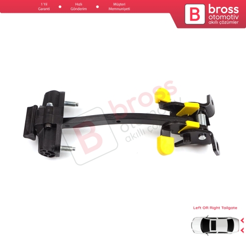 Fiat Fiorino Qubo 225 2007-2024 Citroen Nemo Peugeot Bipper Tepee 9035AQ İçin Arka Bagaj Kapı Gergi Yayı