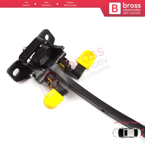 Fiat Fiorino Qubo 225 2007-2024 Citroen Nemo Peugeot Bipper Tepee 9035AQ İçin Arka Bagaj Kapı Gergi Yayı