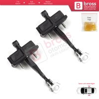 Fiat Panda MK4 312 319 519 2011-2023 Van HB 52022104 İçin 2 EA Arka Sağ ve Sol Kapı Gergi Yayı 
