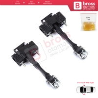 Citroen Berlingo Doblo Combo Partner Rifter K9 ProAce 9819015380 İçin 2 EA Ön Sağ ve Sol Kapı Gergi Yayı 