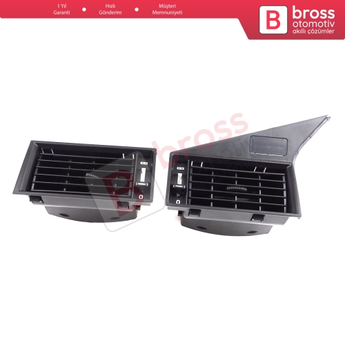 Mercedes W201 190 190E 190D 1982-1993 A2018301154 A2018301254 için Sağ Sol Yan Kalorifer Klima Havalandırma Izgarası