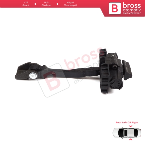 VW Polo MK5 6R 6C 60 61 2009-2017 4/5 Kapı 6R4839249C için Arka Kapı Gergisi 