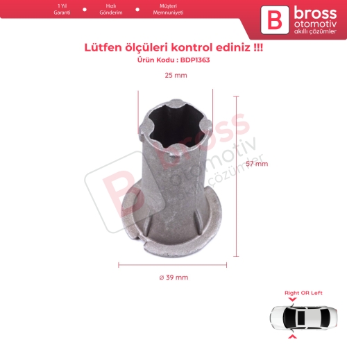 Audi A3 8V 2012-2020 VW Passat B8 3G CB 2014-2024 İçin Yan Ayna Destek Kovan Parçası 5076885AC
