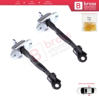 Toyota Yaris Vios Vitz Belta MK2 P9 XP9 XP90 2005-2013 İçin 2 EA Arka Sağ ve Sol Kapı Gergi Yayı