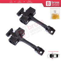 BMW 1 Serisi F20 F20N 2011-2019 5-Kapı 51217446715 İçin 2 EA Ön Sağ ve Sol Kapı Gergi Yayı