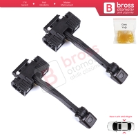 BMW 1 Serisi F20 F20N 2011-2019 5-Kapı 51227446727 İçin 2 EA Arka Sağ ve Sol Kapı Gergi Yayı