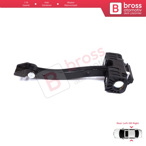 BMW 5 Series F10 F11 F18 LCI 2009-2017 51227182019 İçin Arka Sağ veya Sol Kapı Gergisi