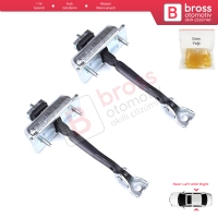 BMW X3 F25 2010-2017 X4 F26 2013-2018 51227205613 İçin 2 EA Arka Sağ ve Sol Kapı Gergi Yayı