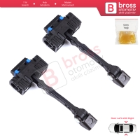 VW Jetta MK6 A6 5C6 1B 162 163 AV3 AV2 2010-2018 5C6839249 İçin 2 EA Arka Sağ ve Sol Kapı Gergi Yayı